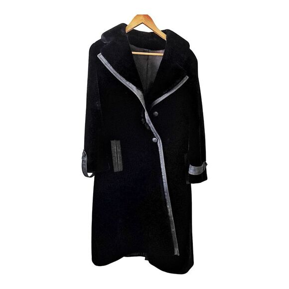 Vintage Borgazia Sportowne Faux Fur Heavy Winter Coat/Jacket Size Large - Picture 6 of 10